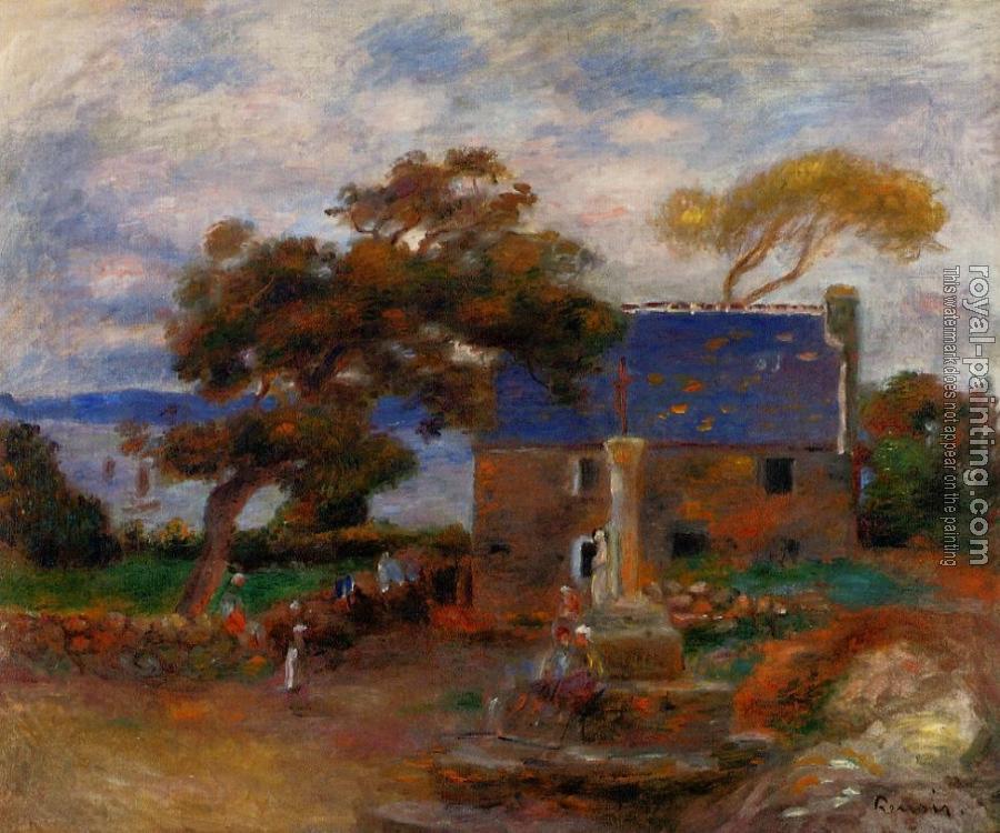 Pierre Auguste Renoir : Treboul, near Douardenez, Brittany